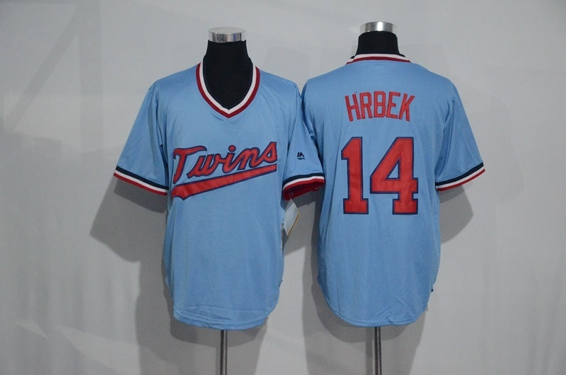 Minnesota Twins #14 Style 3 Baseball Jersey baseball jersey product view 1