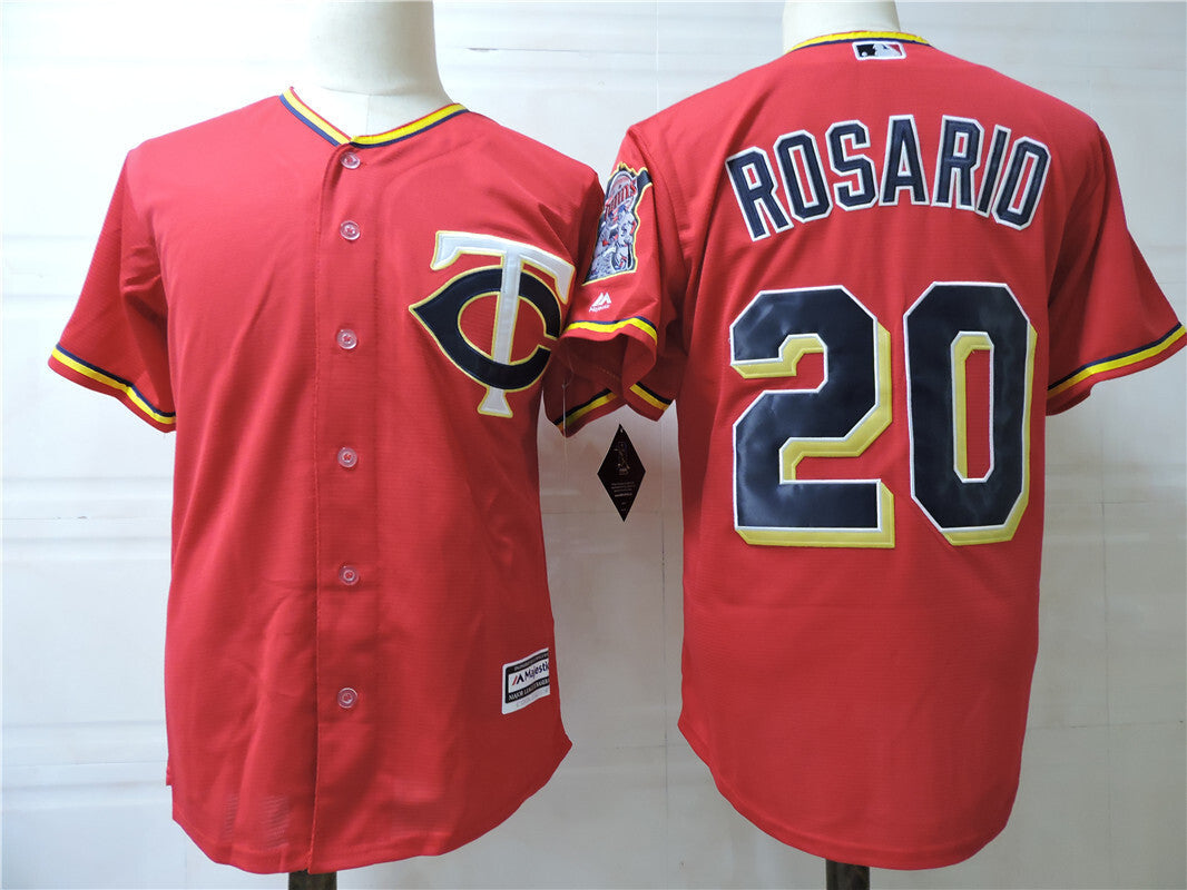 Minnesota Twins #20 Baseball Jersey baseball jersey product view 1