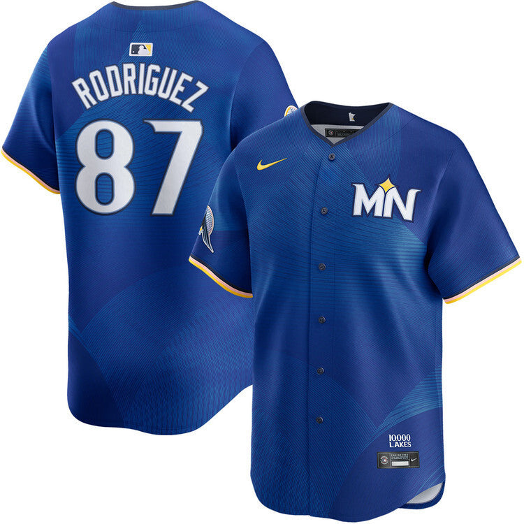 Minnesota Twins #87 Emmanuel Rodriguez City Connect Limited Jersey Baseball Jersey baseball jersey product view 1