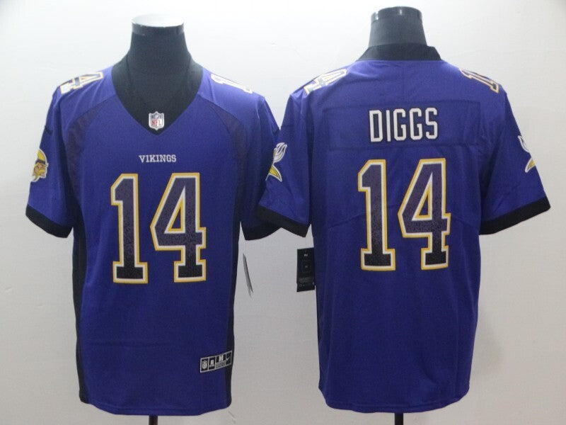 Minnesota Vikings #14 Stefon Diggs Legend Drift Football Jersey football jersey product view 1