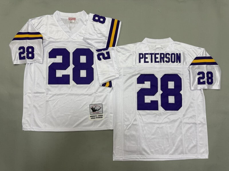 Minnesota Vikings #28 Adrian Peterson Minnesota Vikings Style 1 Football Jersey football jersey product view 1