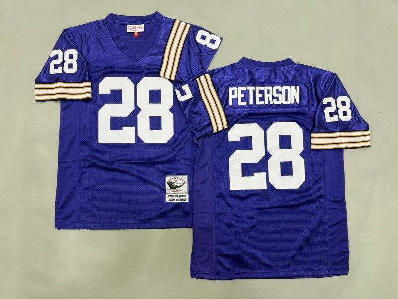 Minnesota Vikings #28 Adrian Peterson Minnesota Vikings Style 2 Football Jersey football jersey product view 1