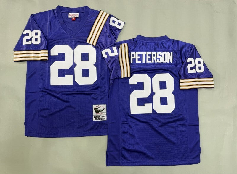 Minnesota Vikings #28 Adrian Peterson Minnesota Vikings Style 3 Football Jersey football jersey product view 1