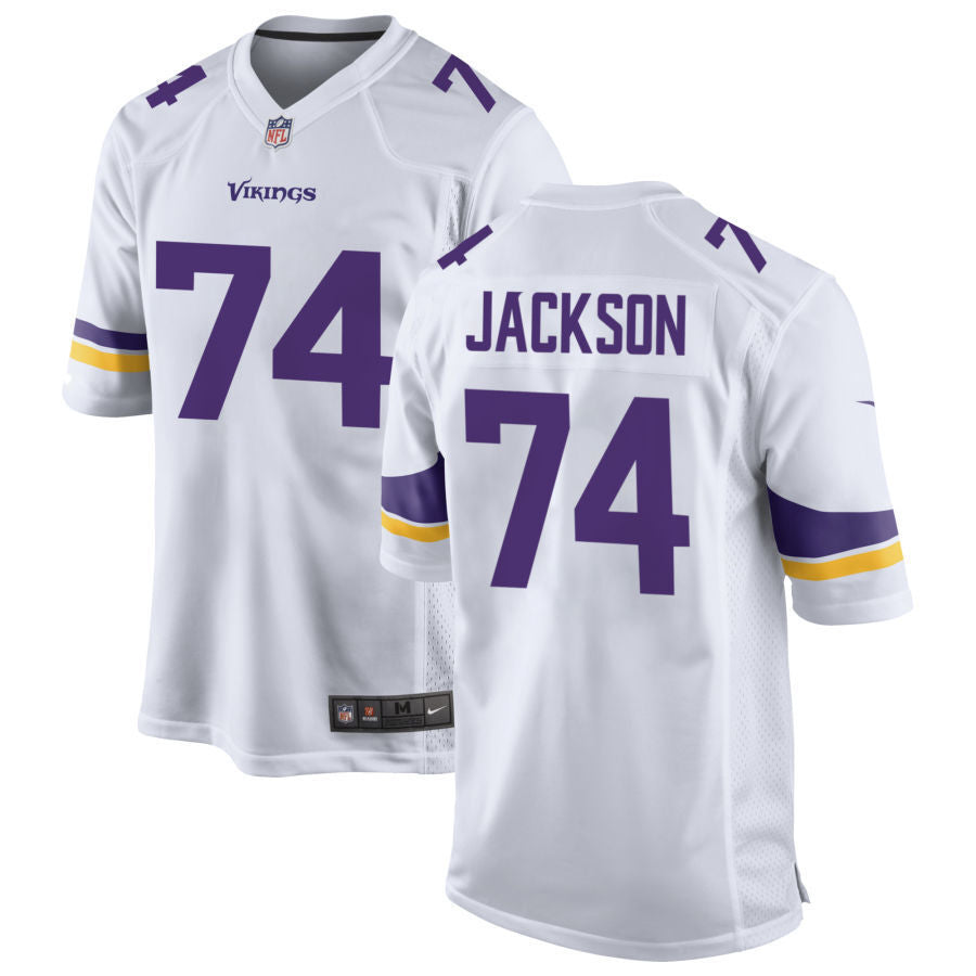Minnesota Vikings #74 Donovan Jackson Style 1 Football Jersey football jersey product view 1