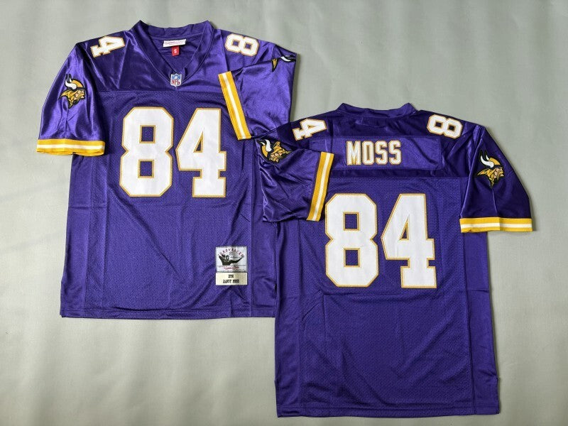 Minnesota Vikings #84 Randy Moss Minnesota Vikings Style 3 Football Jersey football jersey product view 1