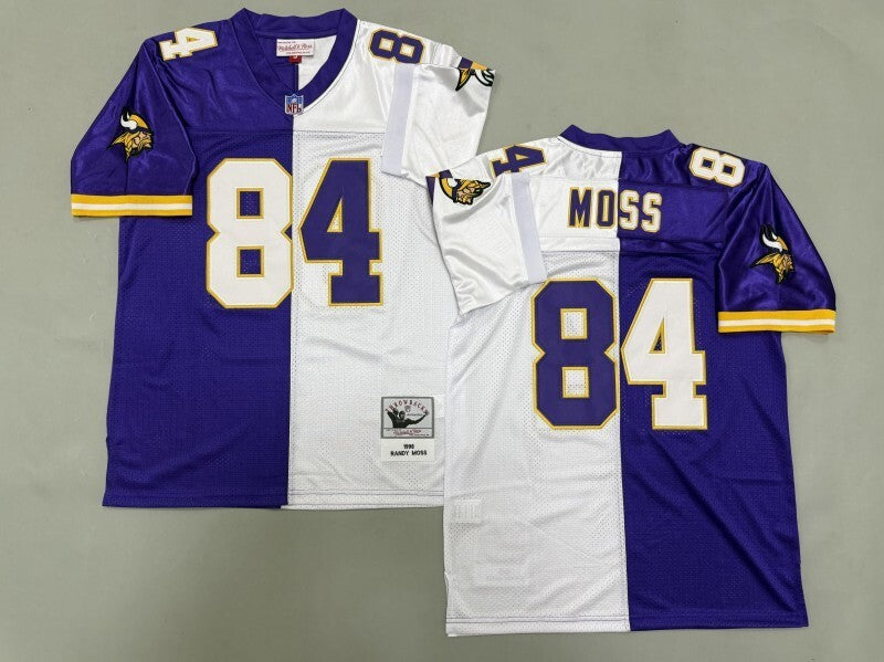 Minnesota Vikings #84 Randy Moss Minnesota Vikings Style 4 Football Jersey football jersey product view 1