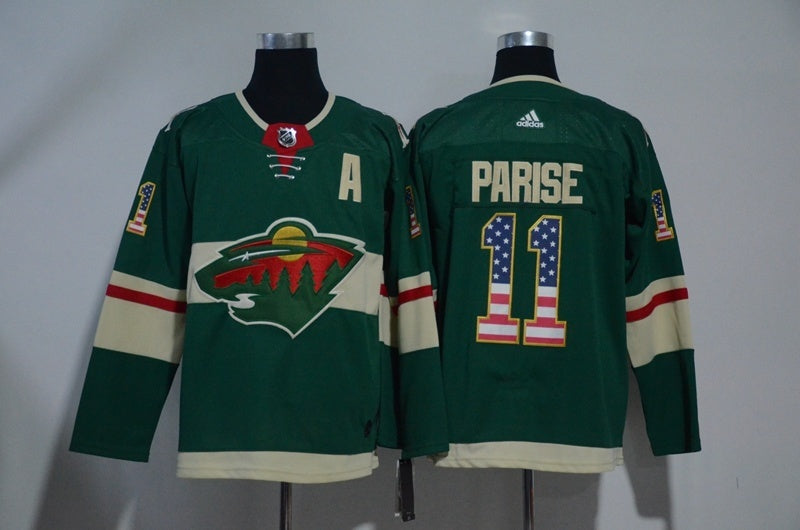 Minnesota Wild Style 4 Hockey Jersey hockey jersey product view 1