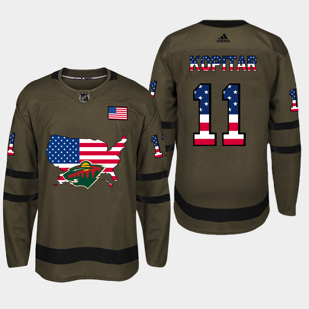 Minnesota Wild Style 8 Hockey Jersey hockey jersey product view 1