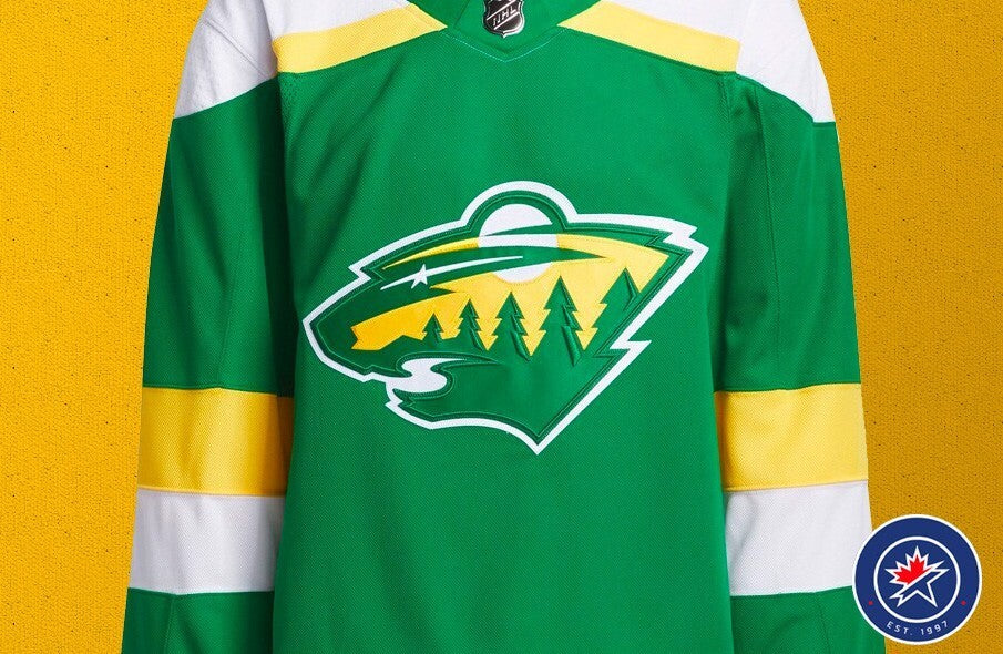 Minnesota Wild Unveil New Green-and-Gold “The 78s” Alternate Uniform (1)_conew1 Hockey Jersey hockey jersey product view 1