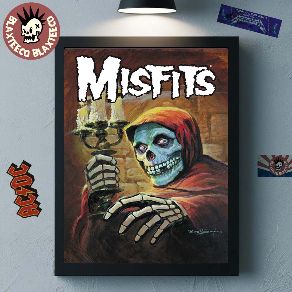 Misfits Halloween Edition 2025 Exclusive American Psycho Home Decor Poster Canvas Unisex T-shirt, Sweatshirt, Hoodie, Long Sleeve Tee - T-Shirt, Sweatshirt, Hoodie