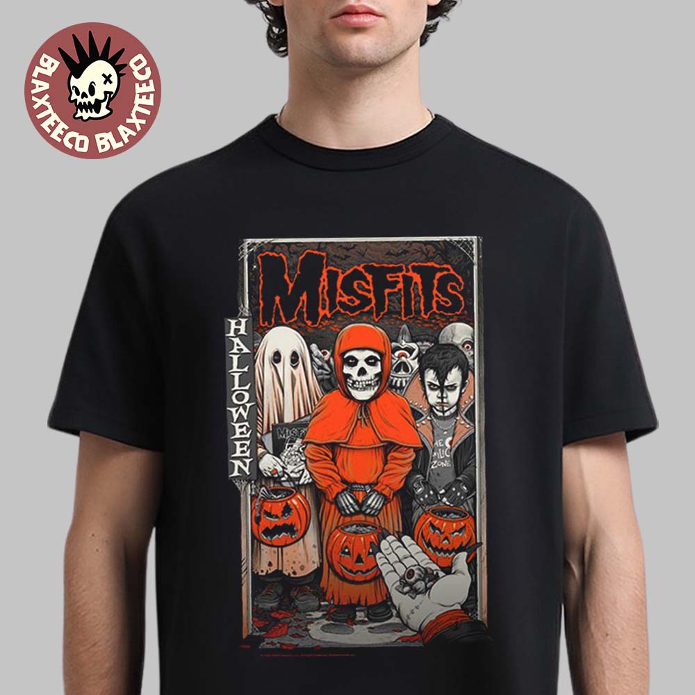 Misfits The Ghouls Night Out Halloween 2025 Exclusive Edition Merch Art By Florian Bertmer T-Shirt - T-Shirt, Sweatshirt, Hoodie