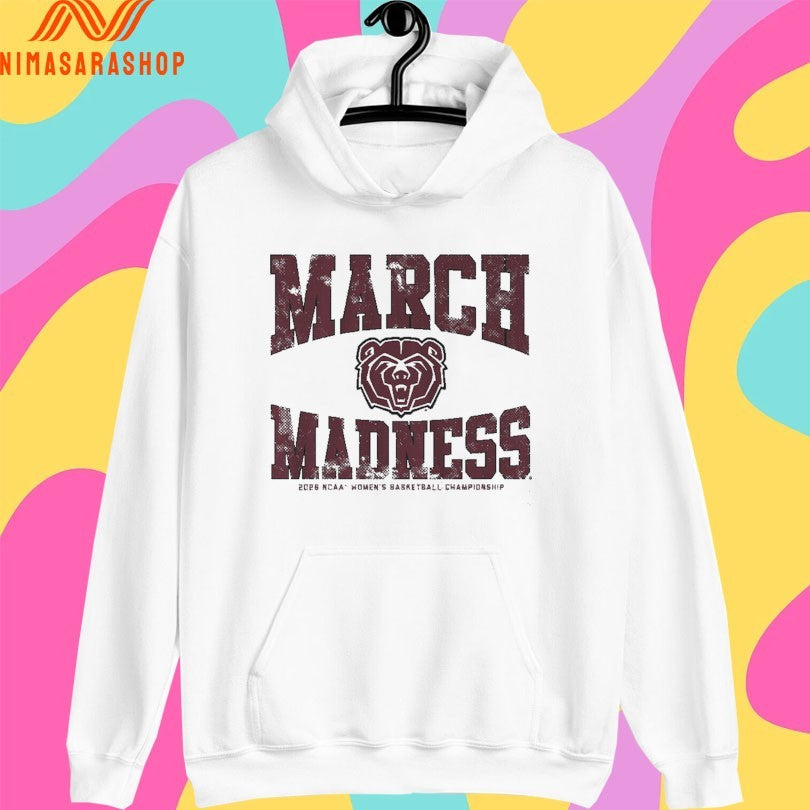 Missouri State Lady Bears WBB 2026 March Madness NCAA - Adult & Kids T-Shirts, Sweatshirts & Hoodies apparel design preview 2