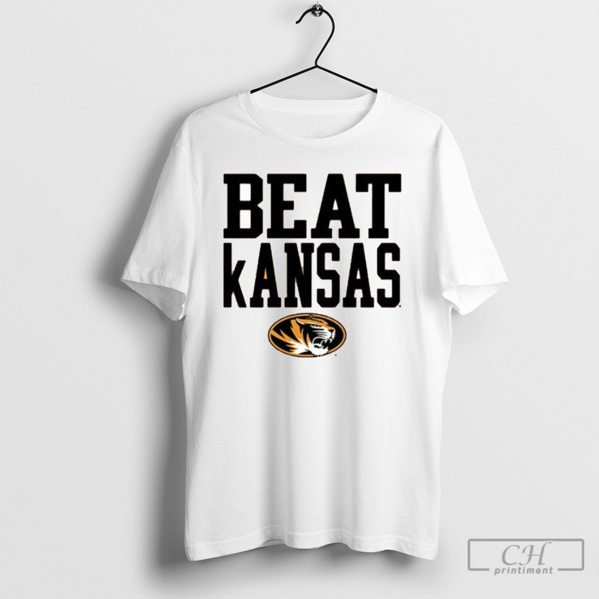 Missouri Tigers Beat Kansas Jayhawks Border Showdown Shirt Tee Unisex T-shirt, Sweatshirt, Hoodie, Long Sleeve Tee - T-Shirt, Sweatshirt, Hoodie
