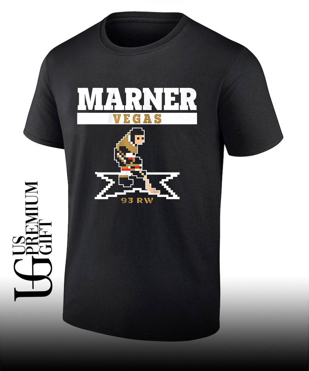 Mitch Marner Vegas Golden Knight hockey 8 bit shirt Unisex T-shirt, Sweatshirt, Hoodie, Long Sleeve Tee - T-Shirt, Sweatshirt, Hoodie