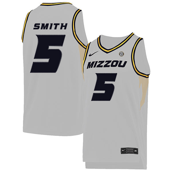 Mitchell Smith 5 White College Football Jersey football jersey product view 1