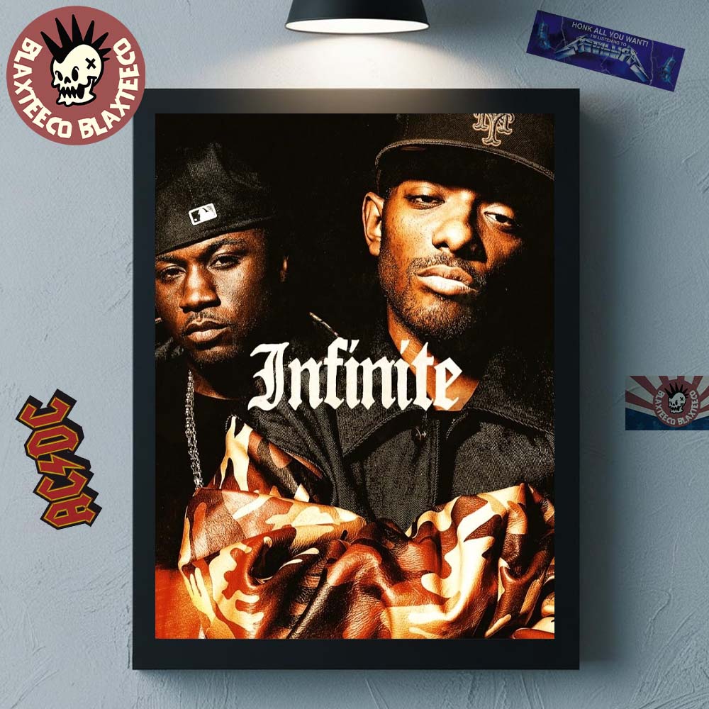 Mobb Deep Infinite Album Cover Home Decor Poster Canvas Unisex T-shirt, Sweatshirt, Hoodie, Long Sleeve Tee - T-Shirt, Sweatshirt, Hoodie