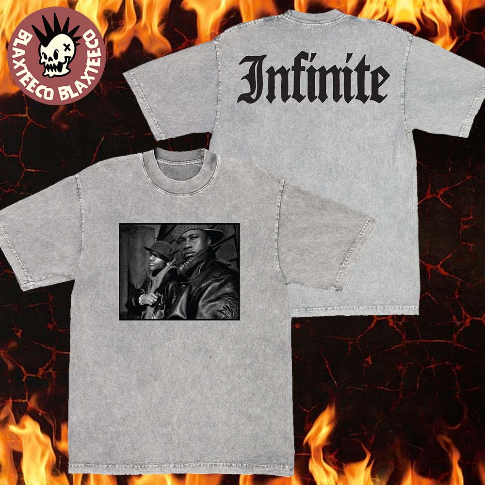 Mobb Deep Infinite X Jonathan Mannion Merch Washed T-Shirt Unisex T-shirt, Sweatshirt, Hoodie, Long Sleeve Tee - T-Shirt, Sweatshirt, Hoodie