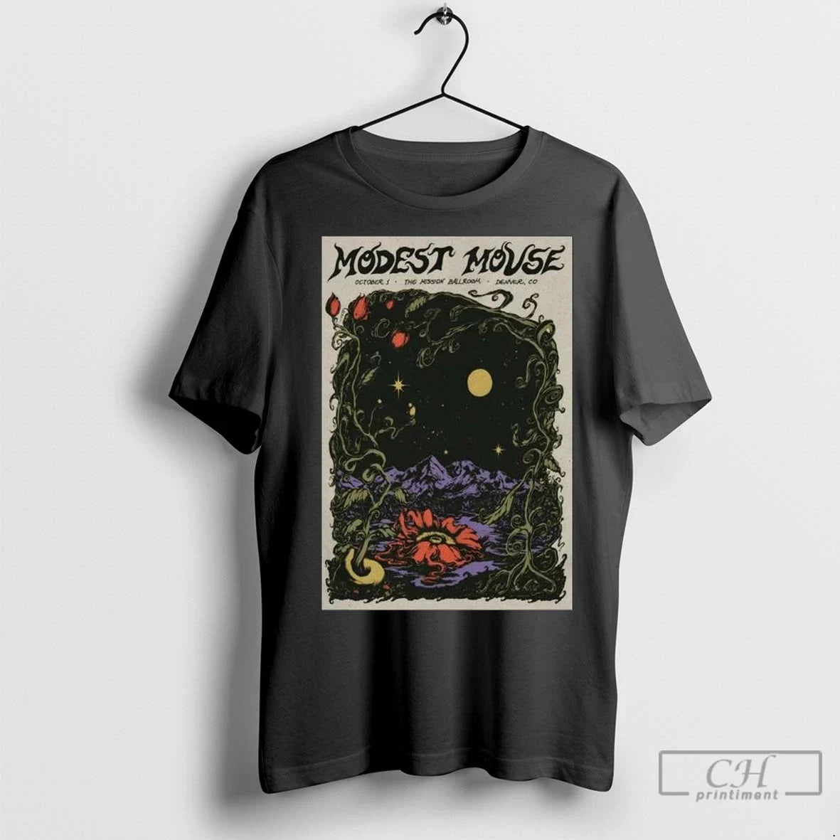 Modest Mouse Denver Co October 1 2025 Long Sleve T Shirts Unisex T-shirt, Sweatshirt, Hoodie, Long Sleeve Tee - T-Shirt, Sweatshirt, Hoodie