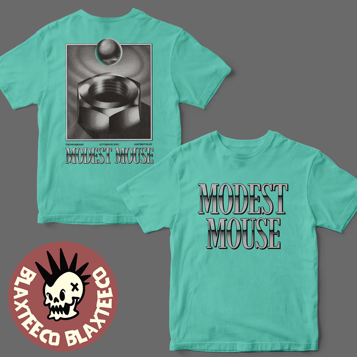 Modest Mouse Huntington New York 2025 Poster At The Paramount On October 20 2025 Two Sided T-Shirt - T-Shirt, Sweatshirt, Hoodie