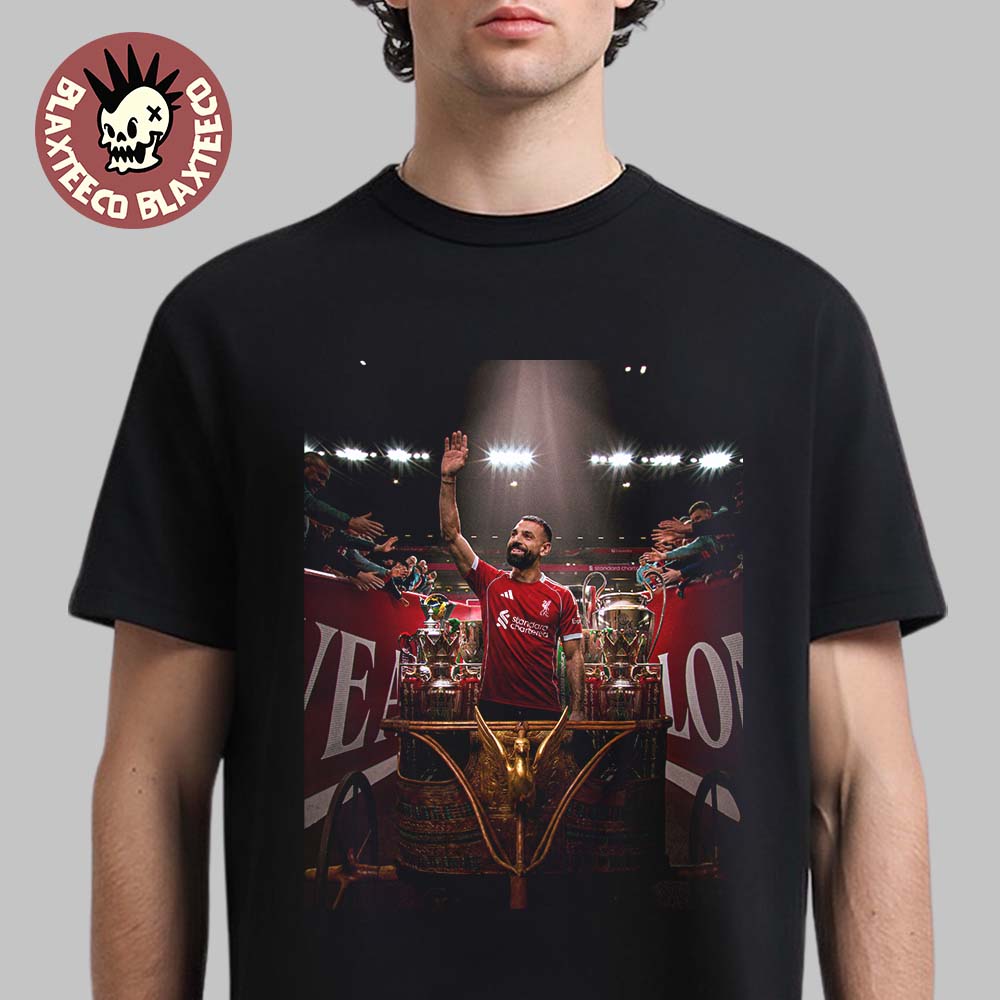 Mohamed Salah The Egyptian King Says Farewell Leaving Liverpool After 9 Seasons T-Shirt Unisex T-shirt, Sweatshirt, Hoodie, Long Sleeve Tee - T-Shirt, Sweatshirt, Hoodie