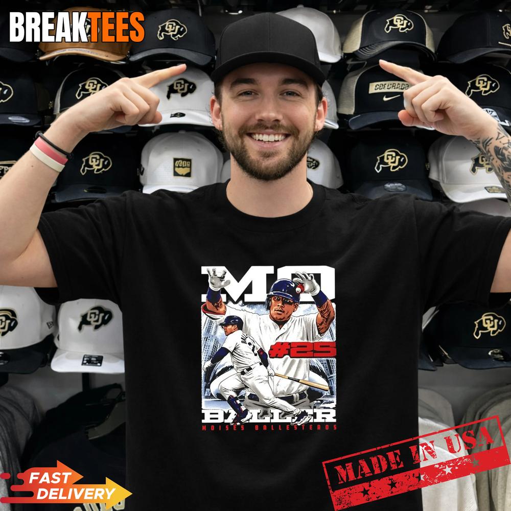 Moises Ballesteros Chicago Cubs MLB 2026 graphic T-Shirt Unisex T-shirt, Sweatshirt, Hoodie, Long Sleeve Tee - T-Shirt, Sweatshirt, Hoodie
