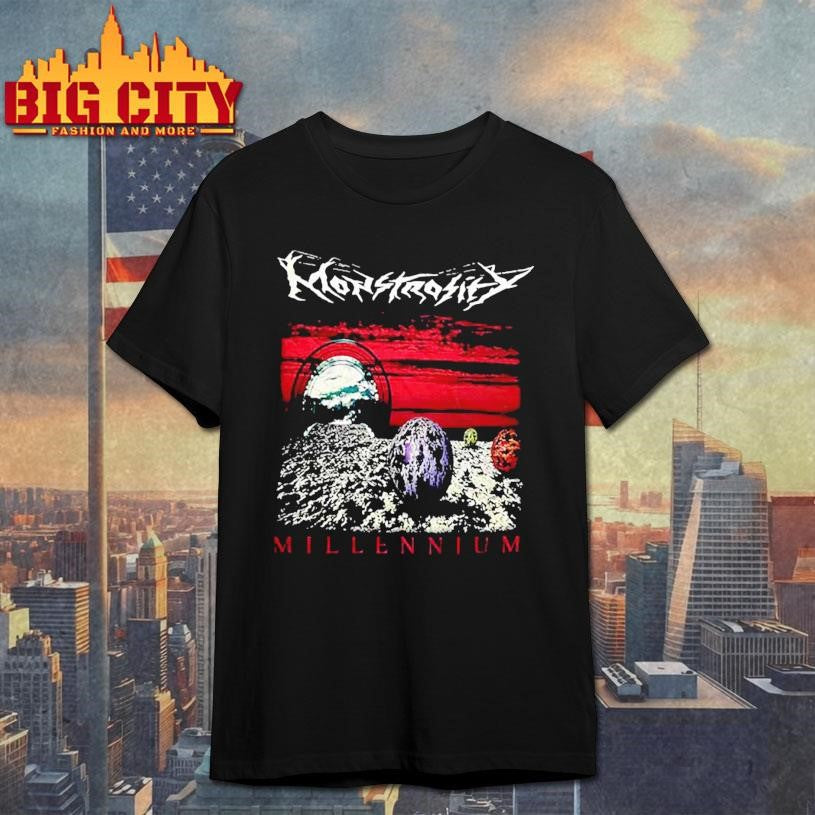 Monstrosity Band Millennium 1996 Shirt Unisex T-shirt, Sweatshirt, Hoodie, Long Sleeve Tee - T-Shirt, Sweatshirt, Hoodie