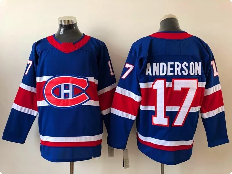 Montreal Canadiens #17 Hockey Jersey hockey jersey product view 1