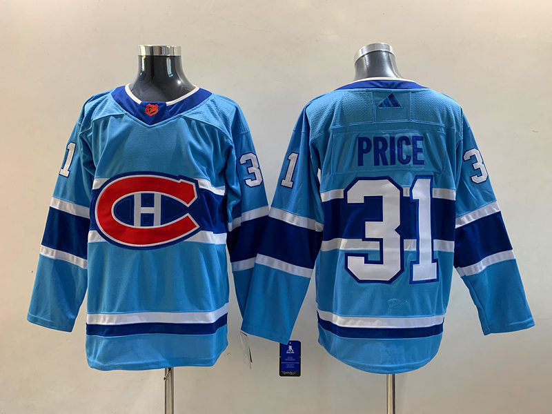 Montreal Canadiens #31 Carey Price Style 1 Hockey Jersey hockey jersey product view 1