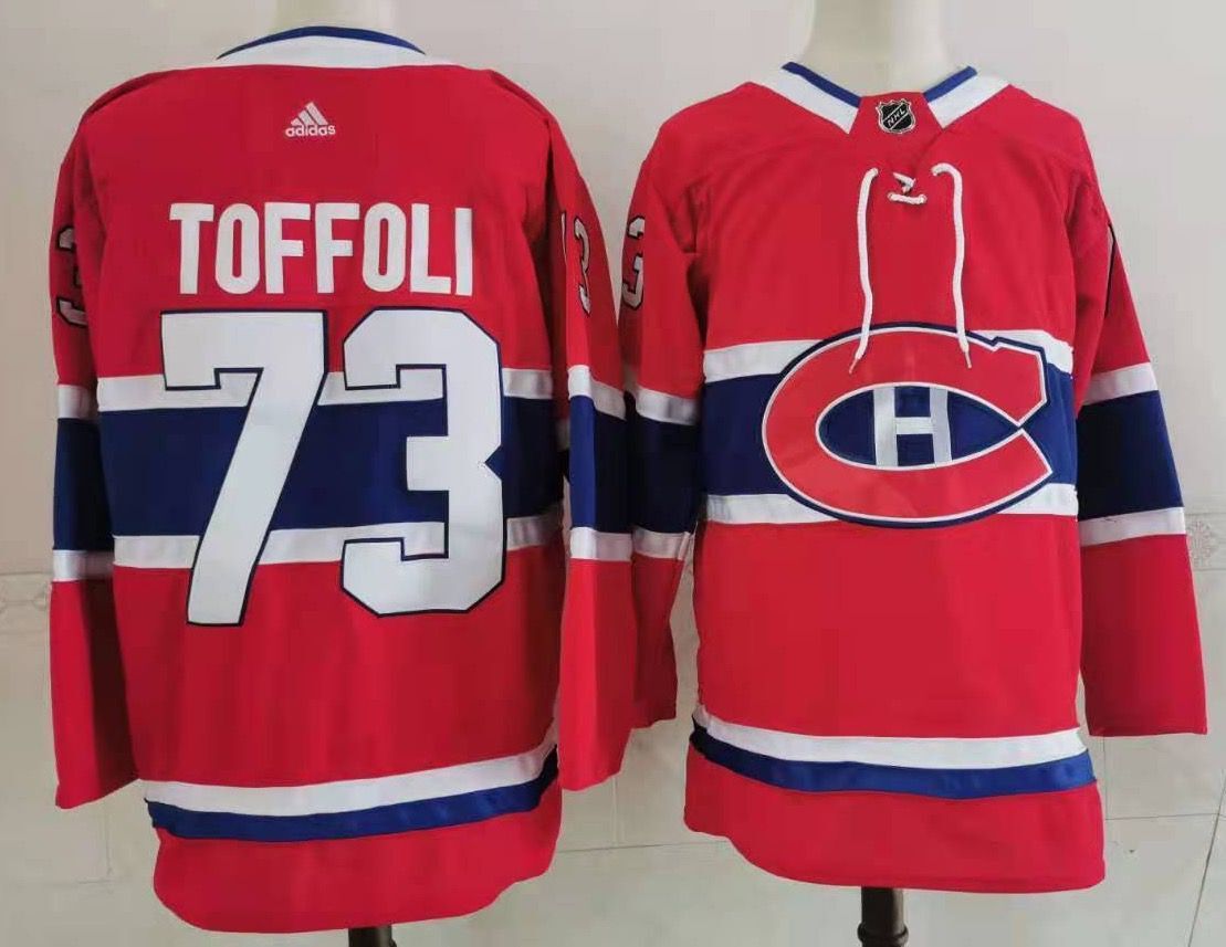 Montreal Canadiens #73 Tyler Toffoli Style 2 Hockey Jersey hockey jersey product view 1