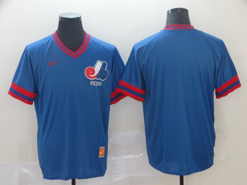 Montreal Expos blank Style 2 Baseball Jersey baseball jersey product view 1