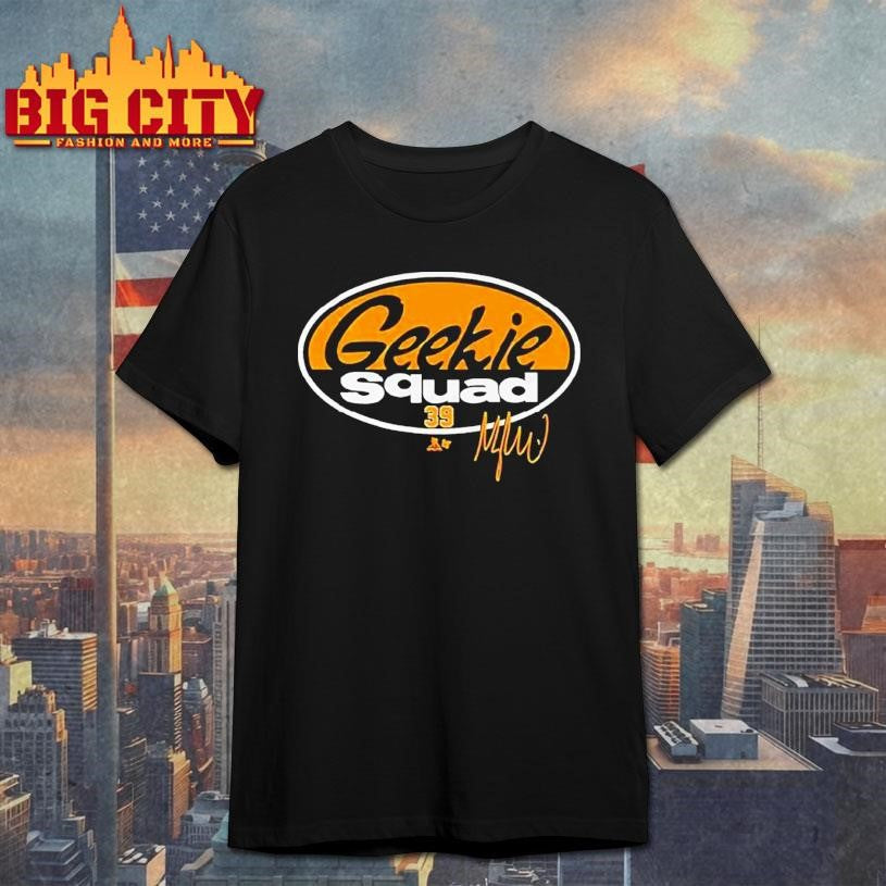 Morgan Geekie Squad Signature Number 39 Graphic Shirt Unisex T-shirt, Sweatshirt, Hoodie, Long Sleeve Tee - T-Shirt, Sweatshirt, Hoodie