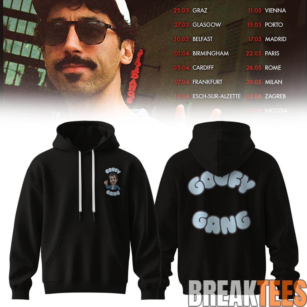 Morgan Jay Goofy Gang Tour Hoodie Unisex T-shirt, Sweatshirt, Hoodie, Long Sleeve Tee - T-Shirt, Sweatshirt, Hoodie
