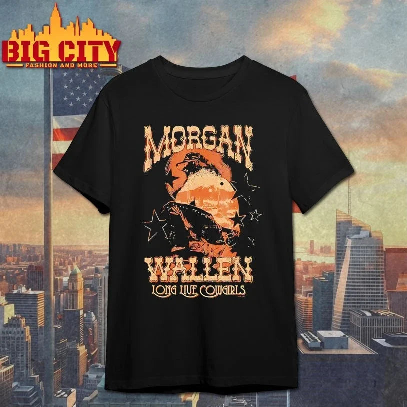 Morgan Wallen Long Live Cowgirls shirt Unisex T-shirt, Sweatshirt, Hoodie, Long Sleeve Tee - T-Shirt, Sweatshirt, Hoodie
