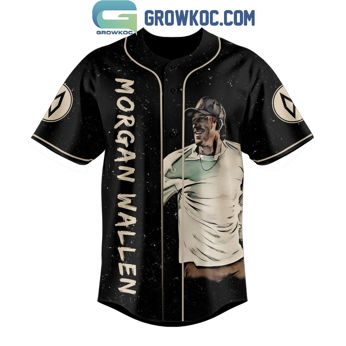 Morgan Wallen Tour 2026 Baseball Jersey baseball jersey product view 2