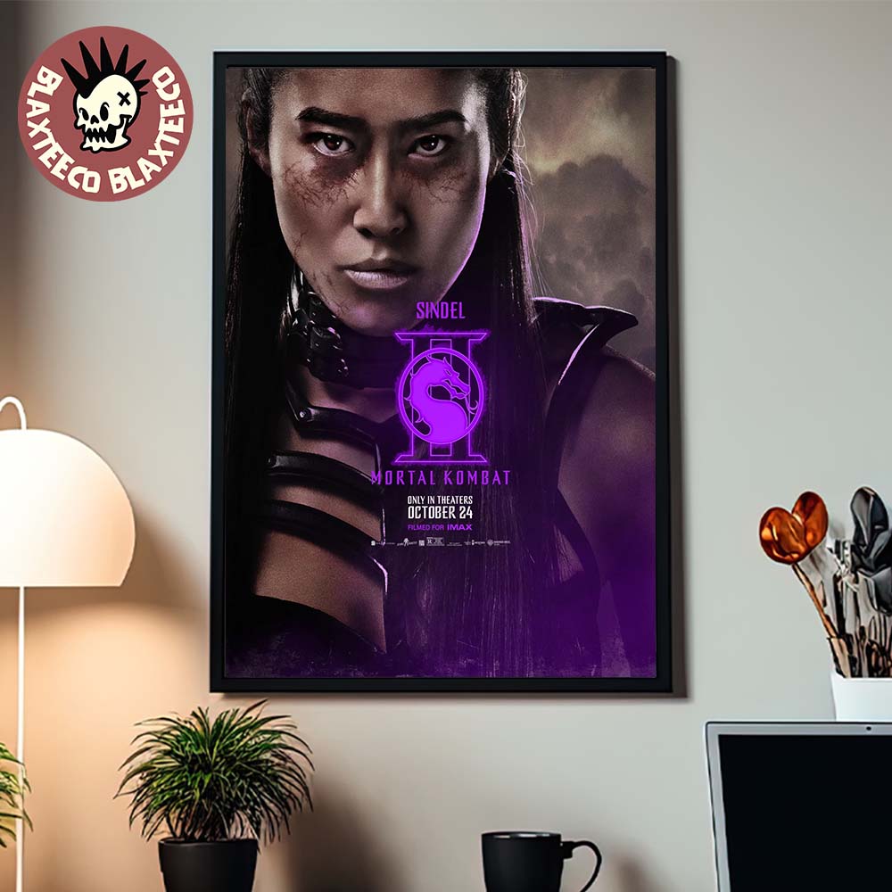 Mortal Kombat II Movie Exclusive Sindel Character Poster Canvas For Home Decor Unisex T-shirt, Sweatshirt, Hoodie, Long Sleeve Tee - T-Shirt, Sweatshirt, Hoodie