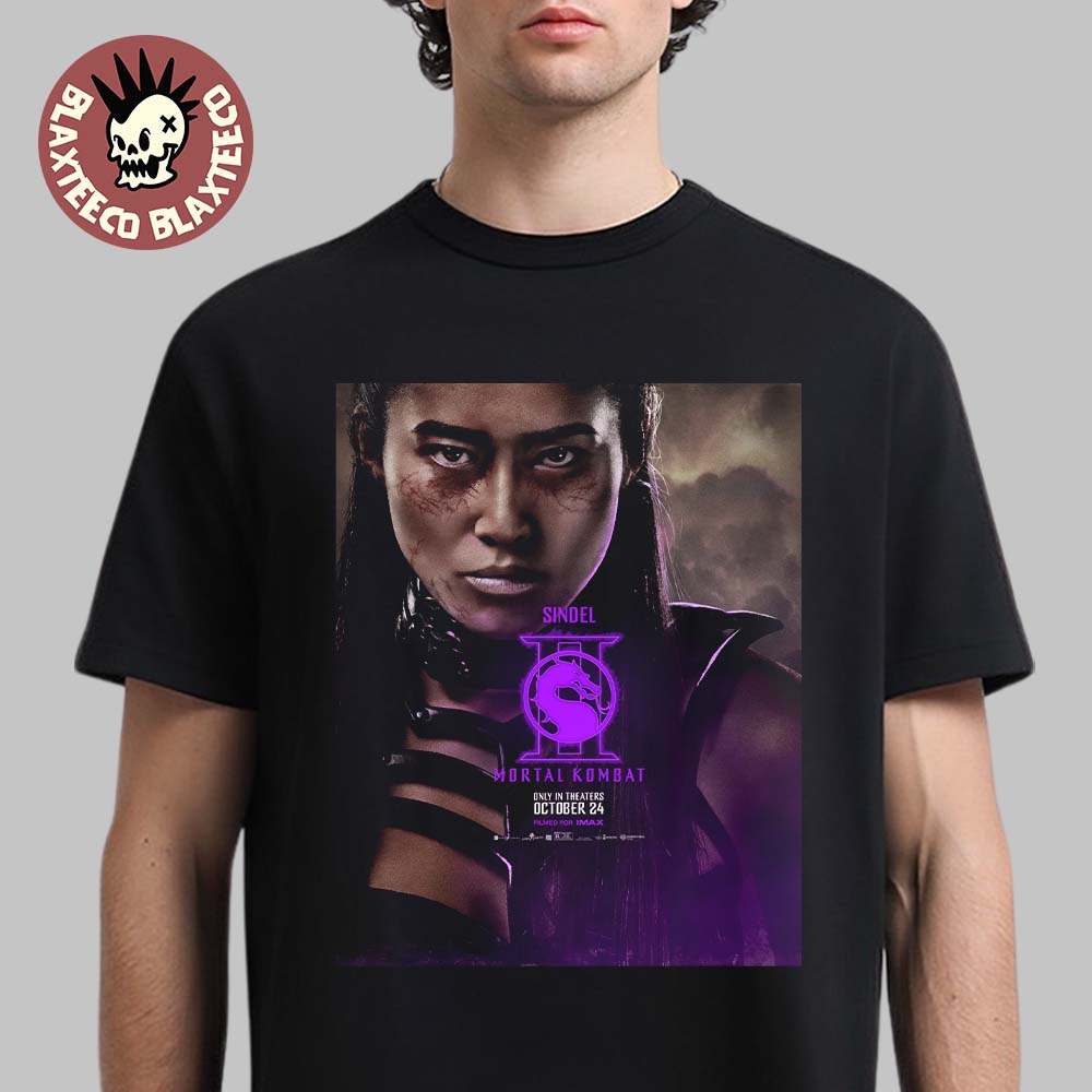 Mortal Kombat II Movie Exclusive Sindel Character Poster T-Shirt Unisex T-shirt, Sweatshirt, Hoodie, Long Sleeve Tee - T-Shirt, Sweatshirt, Hoodie