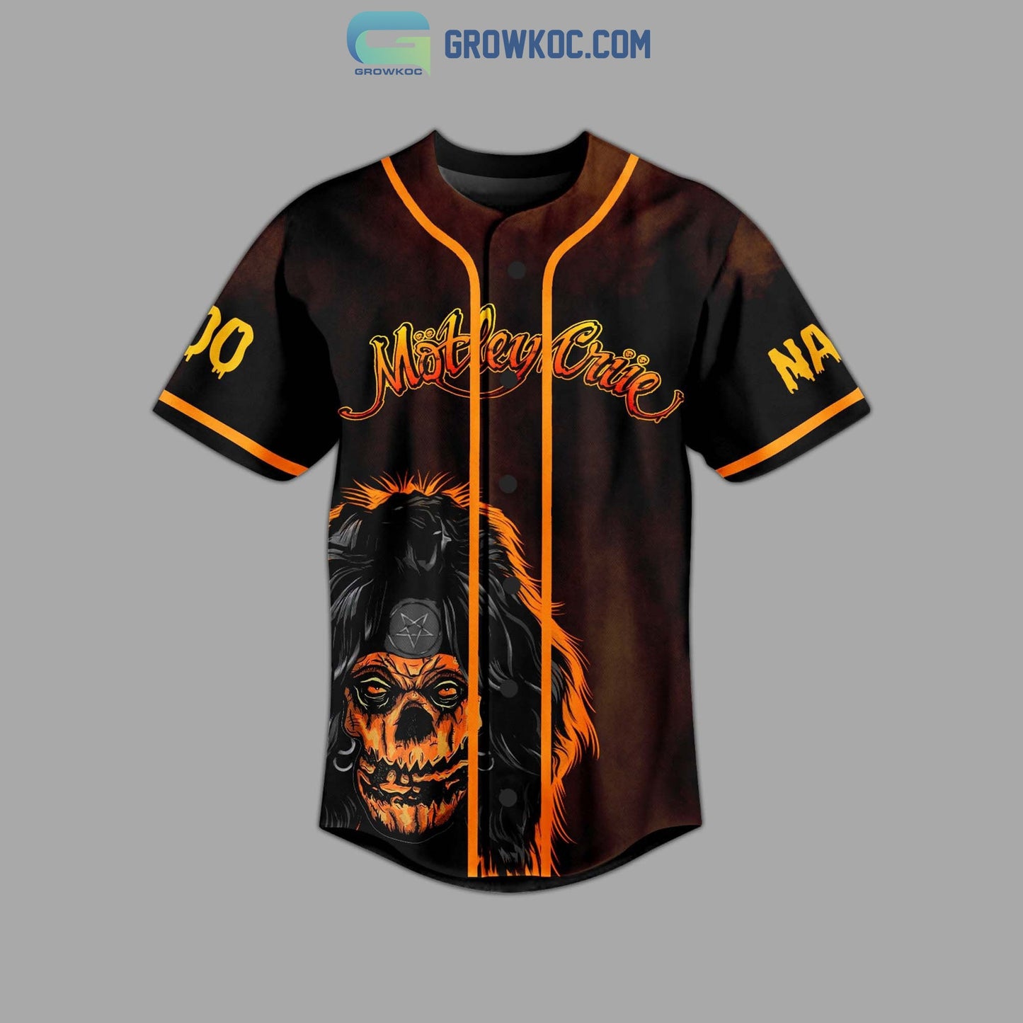 Motley Crue I’m The Blood Stain On The Stage Personalized Baseball Jersey baseball jersey product view 2