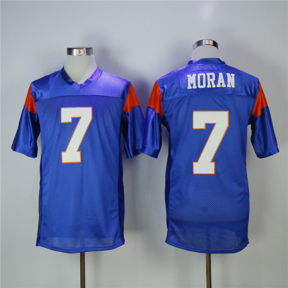 Mountain State Movie #7 Alex Moran College Football Jersey football jersey product view 1