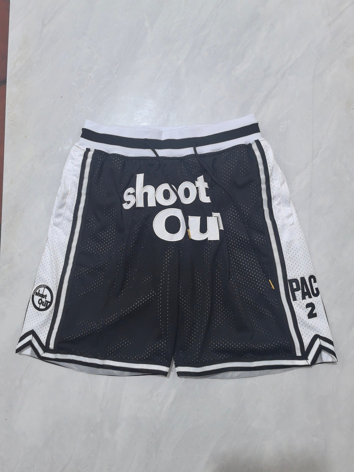 Movie Edition Black Shorts Style 2 College Football Jersey football jersey product view 1