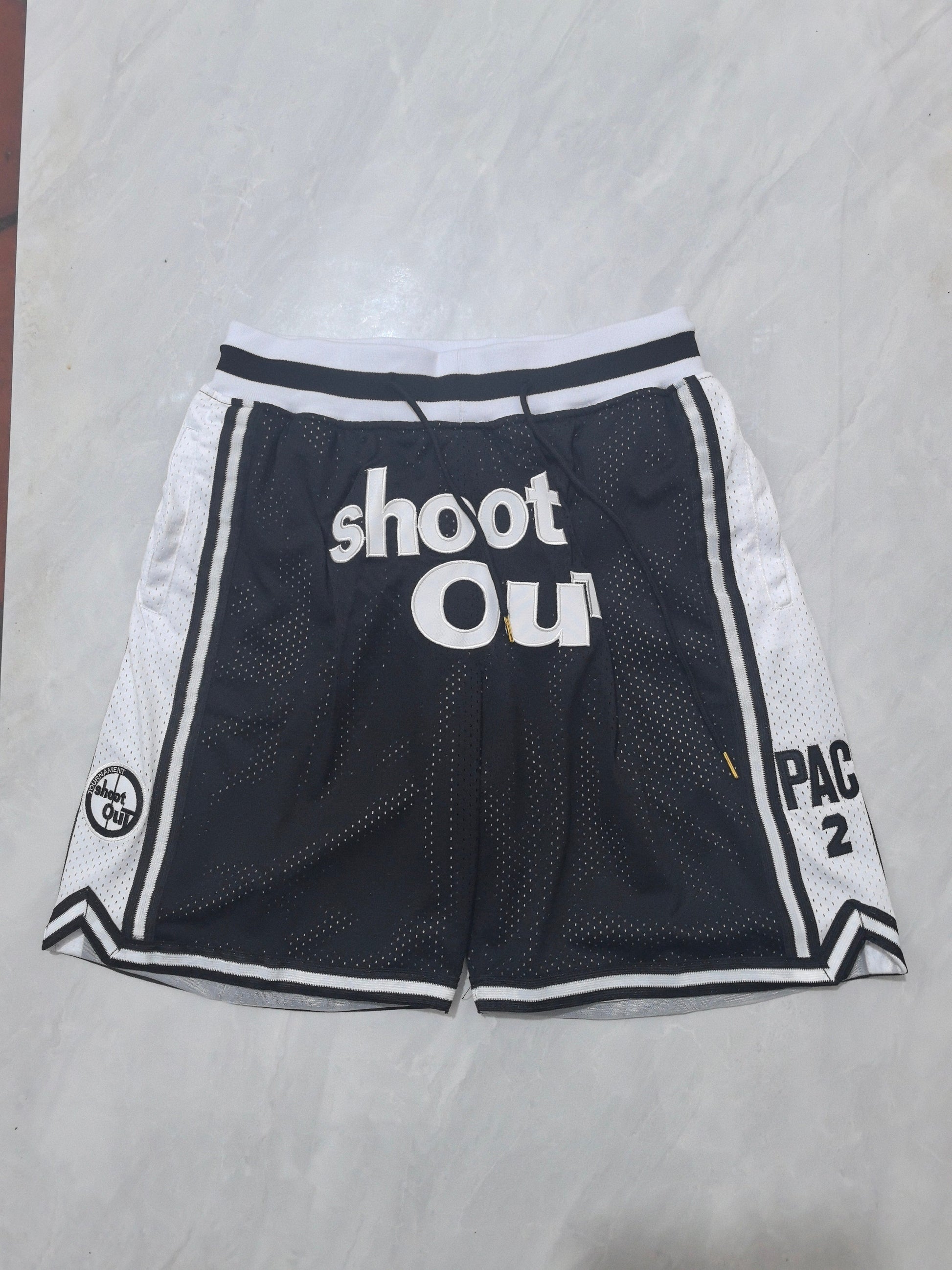 Movie Edition Black Shorts Style 2 College Football Jersey football jersey product view 1