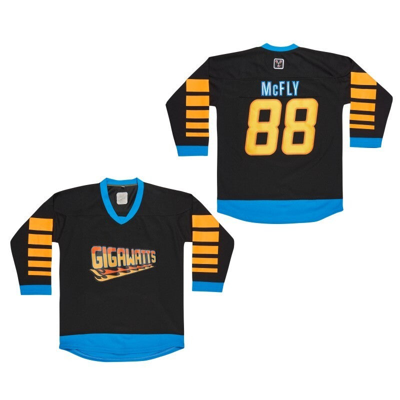 Movie Film Gigawatts 88 McFly Style 3 College Football Jersey football jersey product view 1