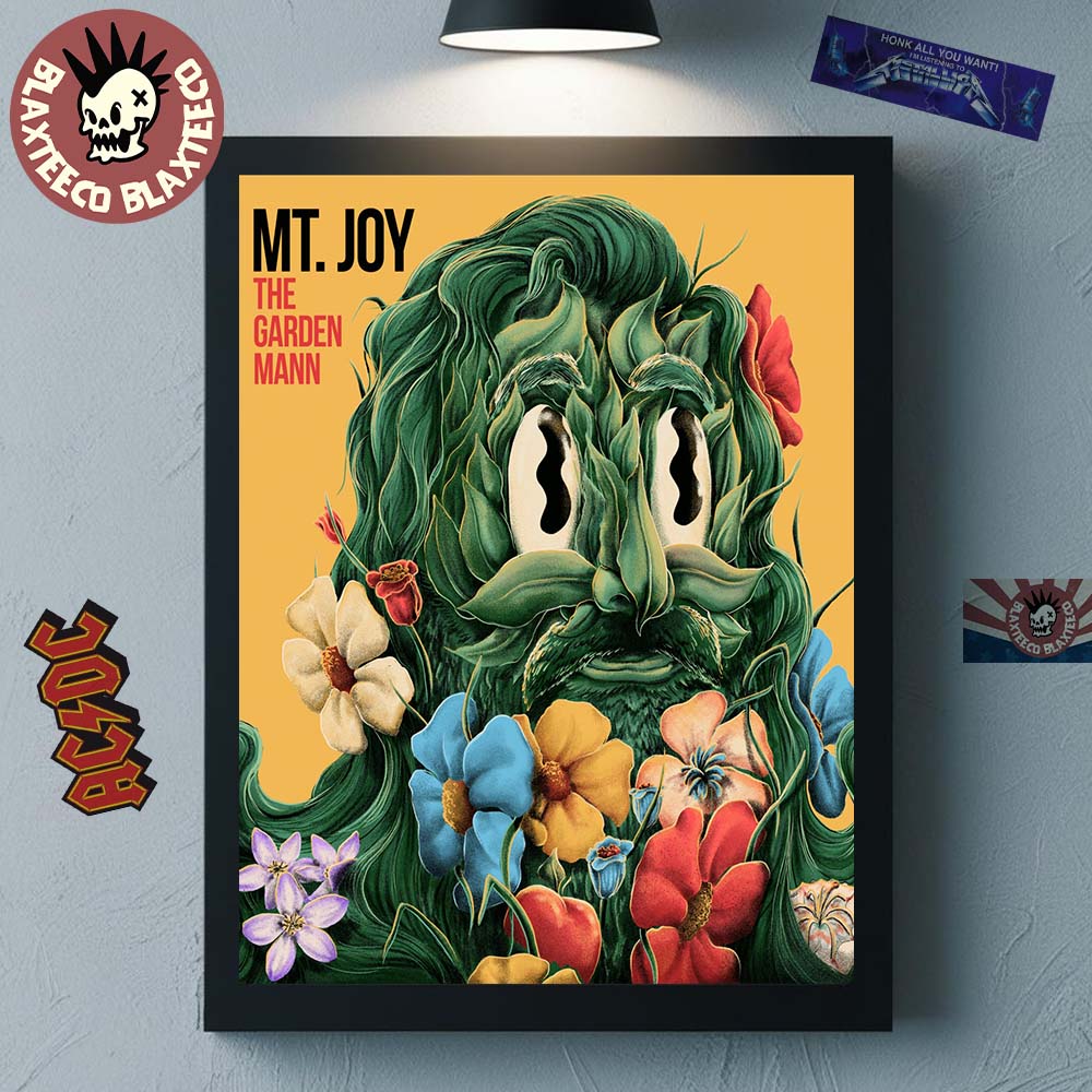 Mt Joy The Garden Mann Album Cover Art Home Decor Poster Canvas Unisex T-shirt, Sweatshirt, Hoodie, Long Sleeve Tee - T-Shirt, Sweatshirt, Hoodie