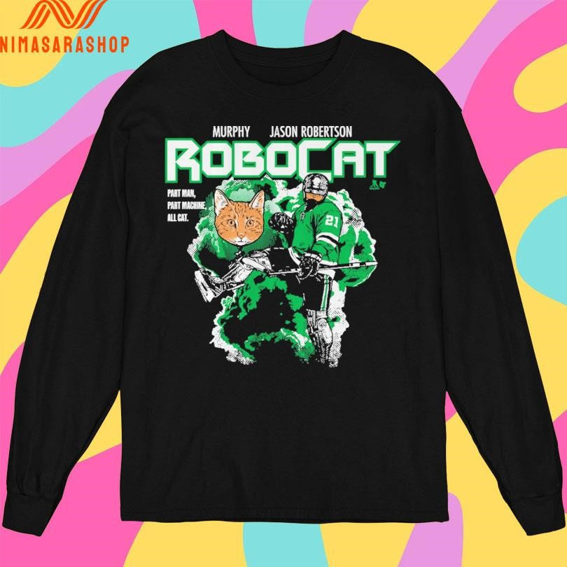Murphy Jason Robertson RoboCat Part Man Machine All - Adult & Kids T-Shirts, Sweatshirts & Hoodies apparel design preview 3