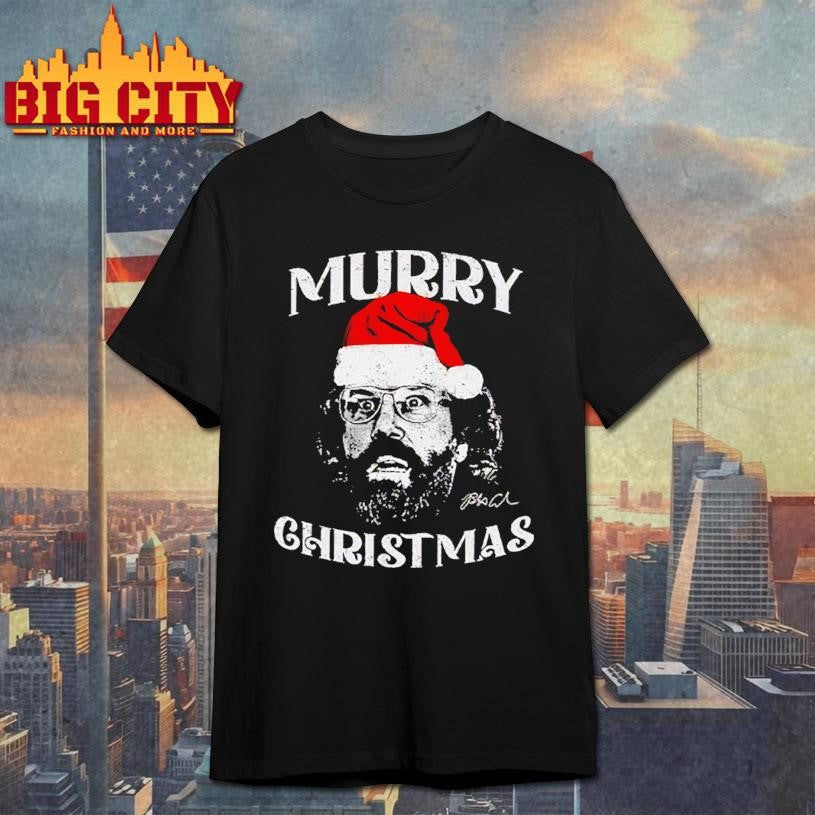 Murray Christmas With Signature Shirt Unisex T-shirt, Sweatshirt, Hoodie, Long Sleeve Tee - T-Shirt, Sweatshirt, Hoodie