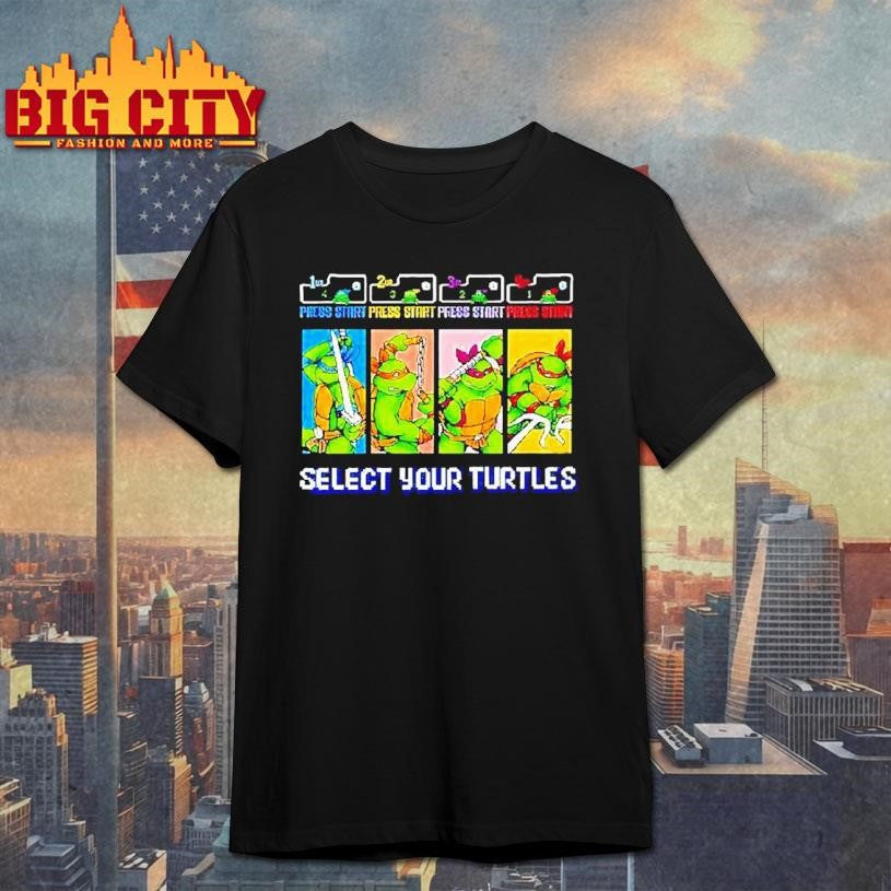 Mutant Ninja Turtles Select Your Turtles Graphic Shirt Unisex T-shirt, Sweatshirt, Hoodie, Long Sleeve Tee - T-Shirt, Sweatshirt, Hoodie
