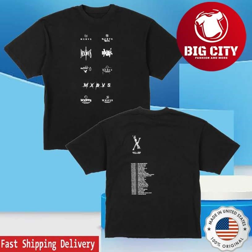 Mxdvs 10Y 2025 Two Sided Shirt Unisex T-shirt, Sweatshirt, Hoodie, Long Sleeve Tee - T-Shirt, Sweatshirt, Hoodie