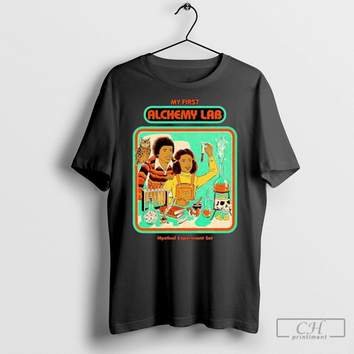 My First Alchemy Lab Mystical Experiment Set Retro 70s Kids Shirt Tee Unisex T-shirt, Sweatshirt, Hoodie, Long Sleeve Tee - T-Shirt, Sweatshirt, Hoodie