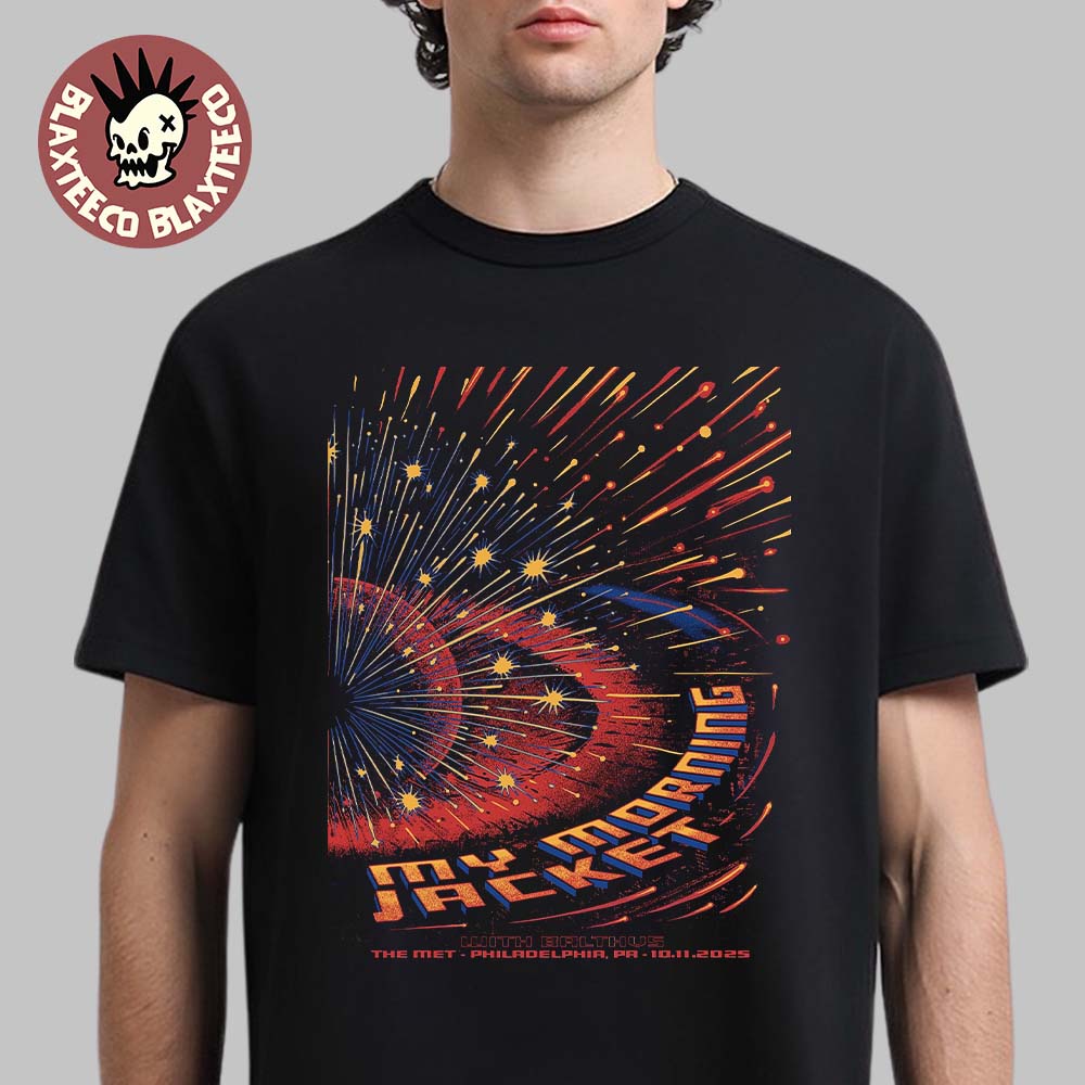 My Morning Jacket Philadelphia PA 2025 Night 2 Venue Poster At The Met On October 11 2025 T-Shirt - T-Shirt, Sweatshirt, Hoodie