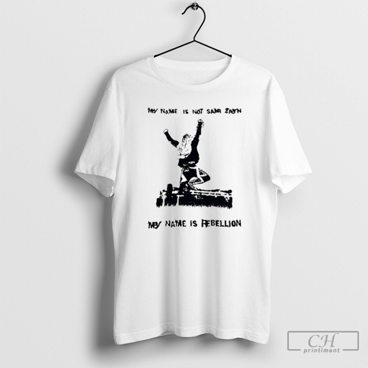 My Name Is Not Sami Zayn My Name Is Rebellion T Shirt Unisex T-shirt, Sweatshirt, Hoodie, Long Sleeve Tee - T-Shirt, Sweatshirt, Hoodie