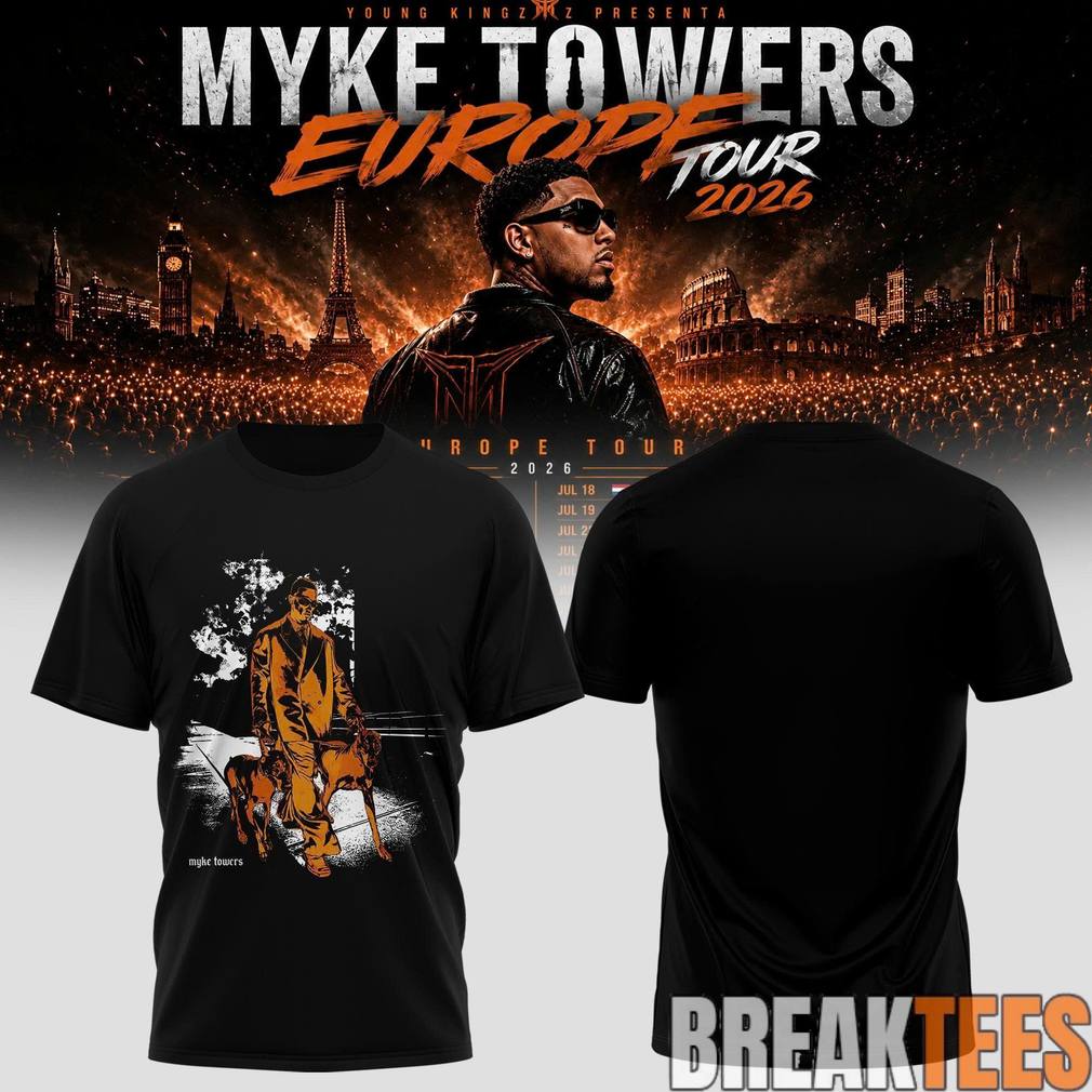 Myke Towers Noir PortAWit Shirt Unisex T-shirt, Sweatshirt, Hoodie, Long Sleeve Tee - T-Shirt, Sweatshirt, Hoodie